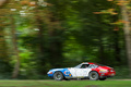 Chantilly Arts & Elégance 2017 - Ferrari 365 GTC/4 Daytona Gr. IV 3/4 arrière gauche filé