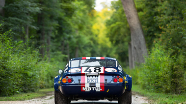 Chantilly Arts & Elégance 2017 - Ferrari 365 GTC/4 Daytona Gr. IV bleu face arrière