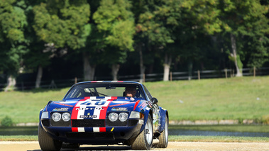 Chantilly Arts & Elégance 2017 - Ferrari 365 GTC/4 Daytona Gr. IV bleu face avant