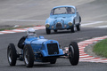 Coupes de Printemps 2012 - Delage 1500 GP bleu 3/4 avant droit 2