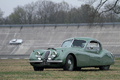 Coupes de Printemps 2012 - Jaguar XK120 vert 3/4 avant gauche