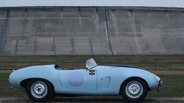 Coupes de Printemps 2013 - Arnolt Bristol Bolide bleu profil