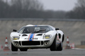 Coupes de Printemps 2013 - Ford GT40 blanc 3/4 avant gauche