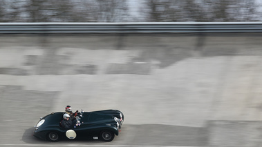 Coupes de Printemps 2013 - Jaguar XK120 Roadster vert filé