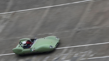 Coupes de Printemps 2013 - Lotus Eleven vert 3/4 avant droit filé