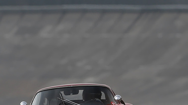 Coupes de Printemps 2013 - Porsche 904 GTS bordeaux face avant debout
