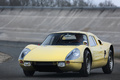 Coupes de Printemps 2013 - Porsche 904 GTS jaune 3/4 avant gauche