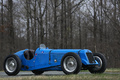 Delage 1500 GP bleu 3/4 avant droit