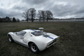 Ford GT40 blanc 3/4 arrière gauche porte ouverte