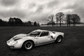 Ford GT40 blanc profil