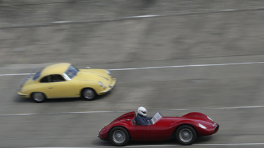 Maserati 300S rouge filé