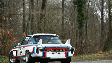 Coupes de Printemps 2015 - BMW 3.0 CSL blanc 3/4 arrière gauche