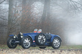 Coupes de Printemps 2015 - Bugatti Type 35 bleu 3/4 avant gauche