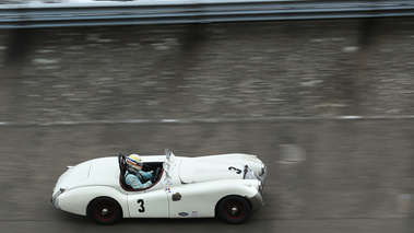 Coupes de Printemps 2015 - Jaguar XK120 Roadster blanc filé