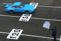 Coupes de Printemps 2015 - Porsche bleu ligne d'arrivée