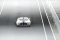 Coupes de Printemps 2016 - Ford GT40 blanc face arrière vue de haut