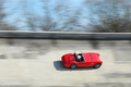 Coupes de Printemps 2017 - Austin Healey rouge 3/4 arrière droit filé