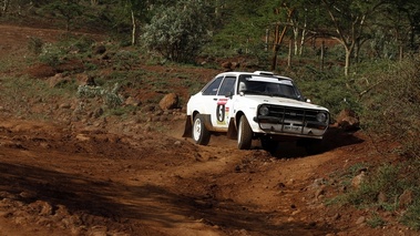 Stig Blomqvist, Ford Escort Mk2, blanche, 3-4 avd