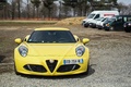 God Save The Car 2018 - Alfa Romeo 4C jaune face avant