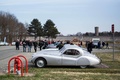 God Save The Car 2018 - Jaguar XK120 FHC gris profil