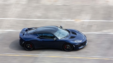 God Save The Car 2018 - Lotus Evora bleu filé