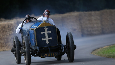 Goodwood Festival of Speed 2017 - ancienne bleu 3/4 avant droit 