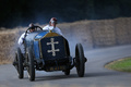 Goodwood Festival of Speed 2017 - ancienne bleu 3/4 avant droit 