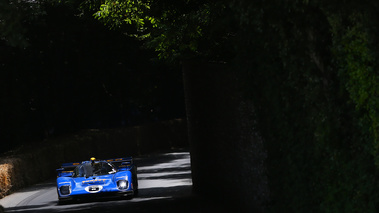 Goodwood Festival of Speed 2017 - ancienne bleu face avant 2