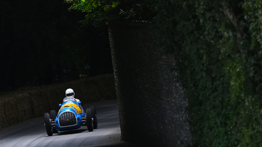 Goodwood Festival of Speed 2017 - ancienne bleu face avant