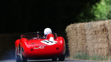 Goodwood Festival of Speed 2017 - Ferrari 250 Testa Rossa rouge 3/4 arrière gauche