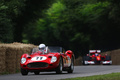 Goodwood Festival of Speed 2017 - Ferrari 250 Testa Rossa rouge 3/4 avant gauche