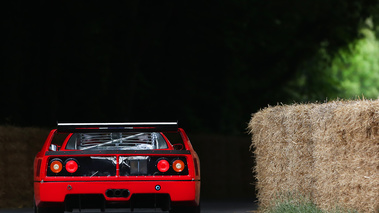 Goodwood Festival of Speed 2017 - Ferrari F40 LM rouge face arrière