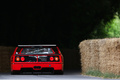 Goodwood Festival of Speed 2017 - Ferrari F40 LM rouge face arrière