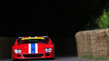 Goodwood Festival of Speed 2017 - Ferrari F40 LM rouge face avant