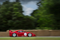 Goodwood Festival of Speed 2017 - Ferrari F40 LM rouge filé