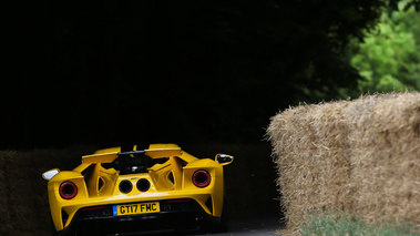 Goodwood Festival of Speed 2017 - Ford GT II jaune face arrière