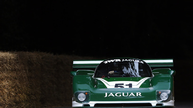 Goodwood Festival of Speed 2017 - Jaguar XJR-6 vert face avant 2