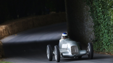 Goodwood Festival of Speed 2017 - Mercedes gris 3/4 avant droit 3