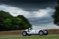 Goodwood Festival of Speed 2017 - Mercedes gris 3/4 avant droit filé