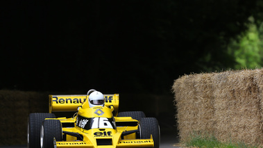 Goodwood Festival of Speed 2017 - Renault F1 jaune 3/4 avant droit