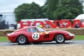 Ferrari 250 GTO, rouge, profil drt