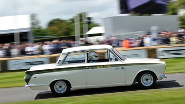 Ford Cortina Lotus, blanc, prodil drt