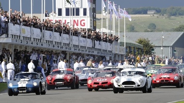 AC Cobra-Ferrari, action face, départ