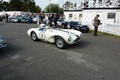 Goodwood Revival 2011 - Aston Martin DB3S blanc 3/4 avant droit