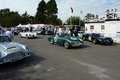 Goodwood Revival 2011 - Aston Martin vert 3/4 avant droit
