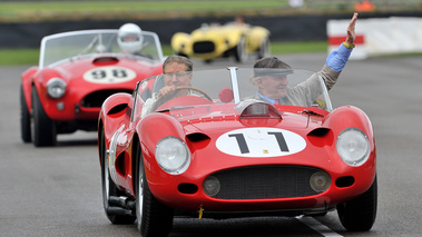 Ferrari rouge, Action Face DAN GURNEY