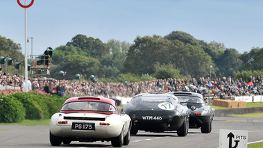 Jaguar E Type, action 3-4 ard