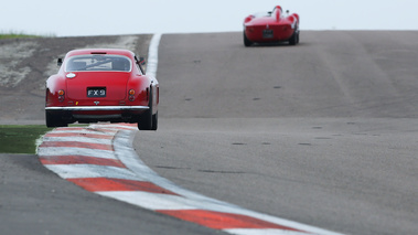 Grand Prix de l'Age d'Or 2016 - Ferrari 250 GT SWB rouge face arrière