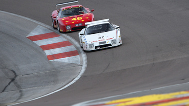 Grand Prix de l'Age d'Or 2016 - Ferrari 512 BB LM blanc face avant