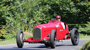 Grand Prix de Montreux 2012 - Alfa Romeo 6C rouge 3/4 avant gauche